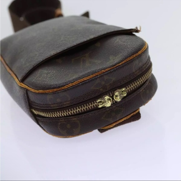 LOUIS VUITTON Monogram Pochette Gange Bum Bag Fanny Pack Waist Belt Body Bag - Picture 4 of 16